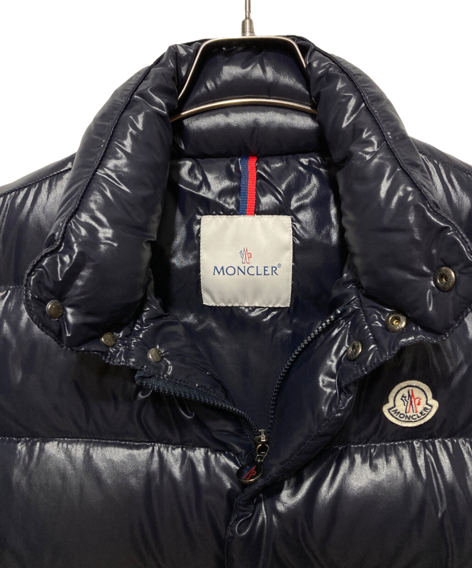 中古・古着通販】MONCLER (モンクレール) GIDE/ダウンベスト ネイビー 