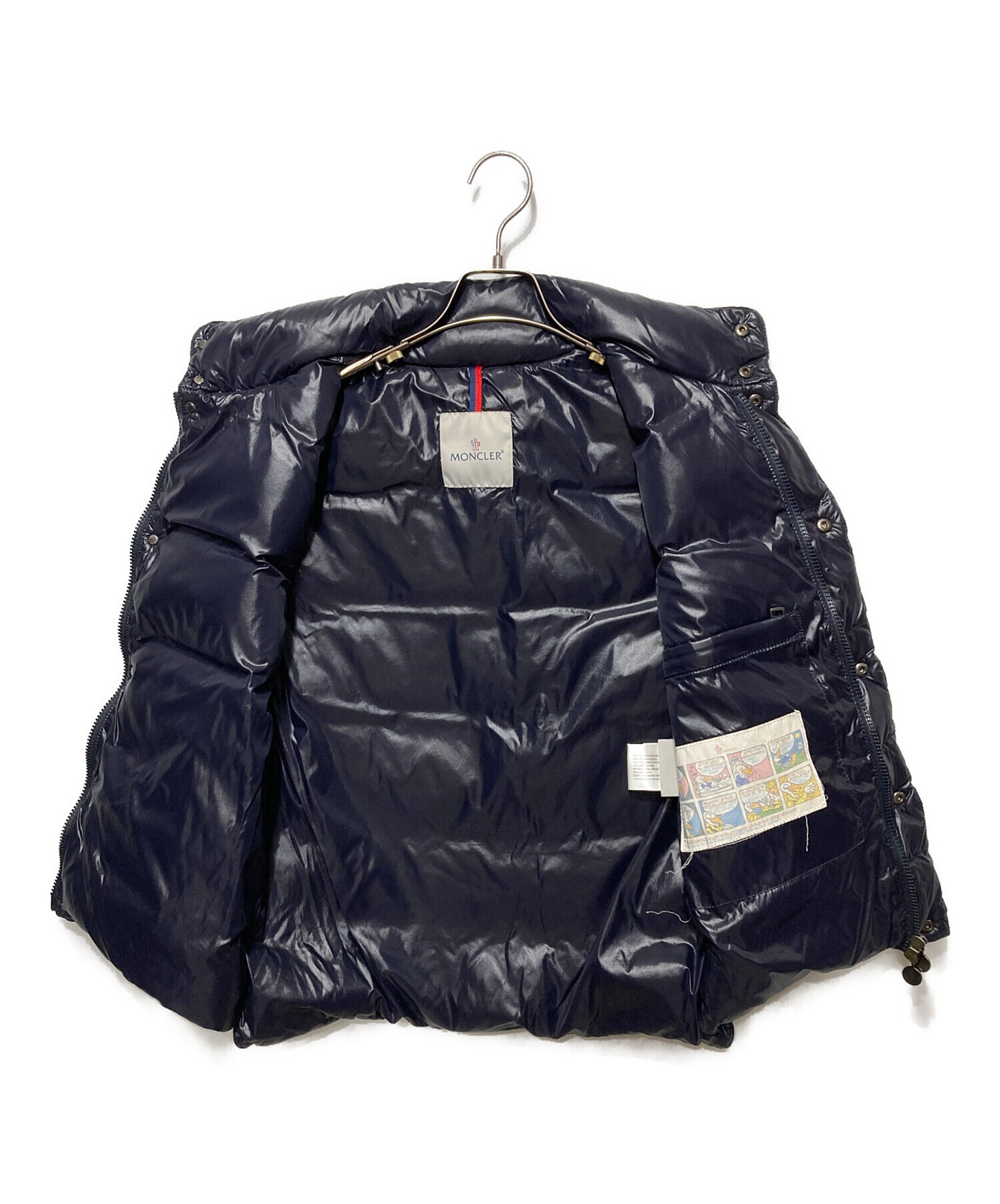 モンクレール GIEN GILET ダウンベスト ロゴワッペン ブルー 3 MONCLER