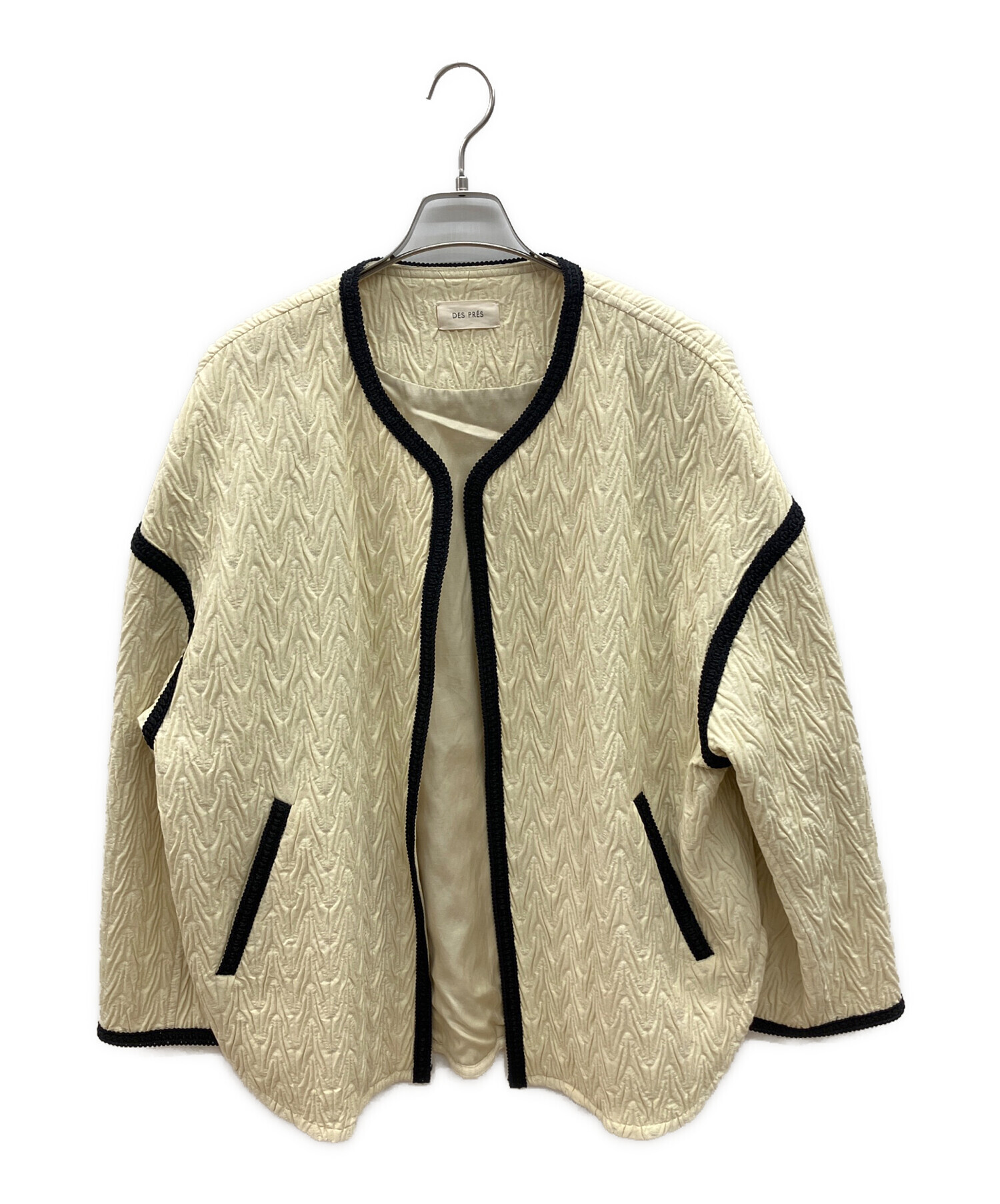 中古・古着通販】DES PRES (デ プレ) ヘリンボーンジャカード ノー