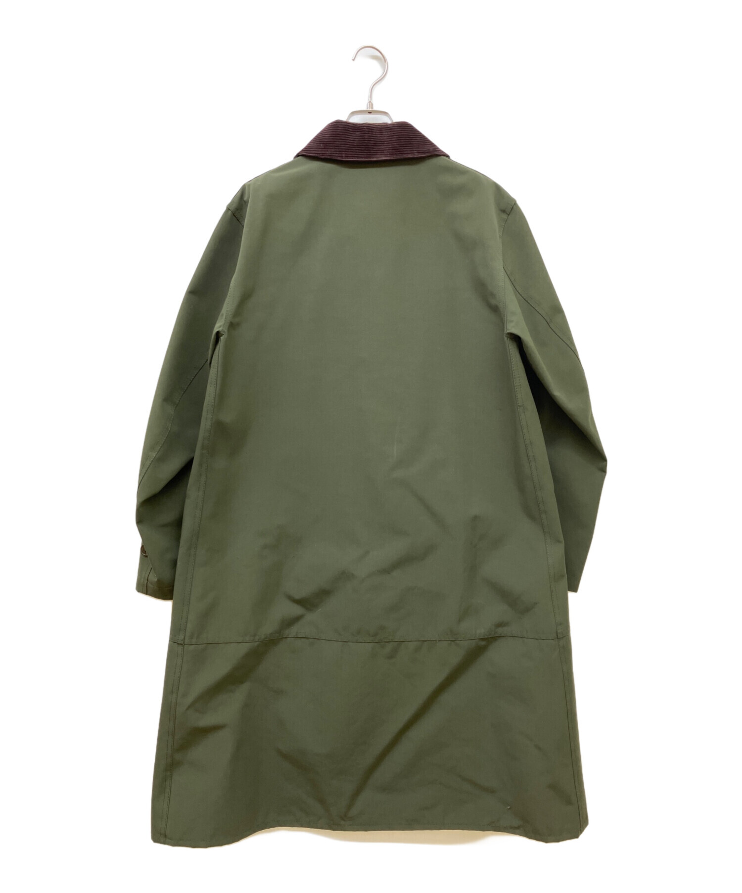 BARBOUR バブアー single breasted coat Barbour Single Breasted Coat W/B