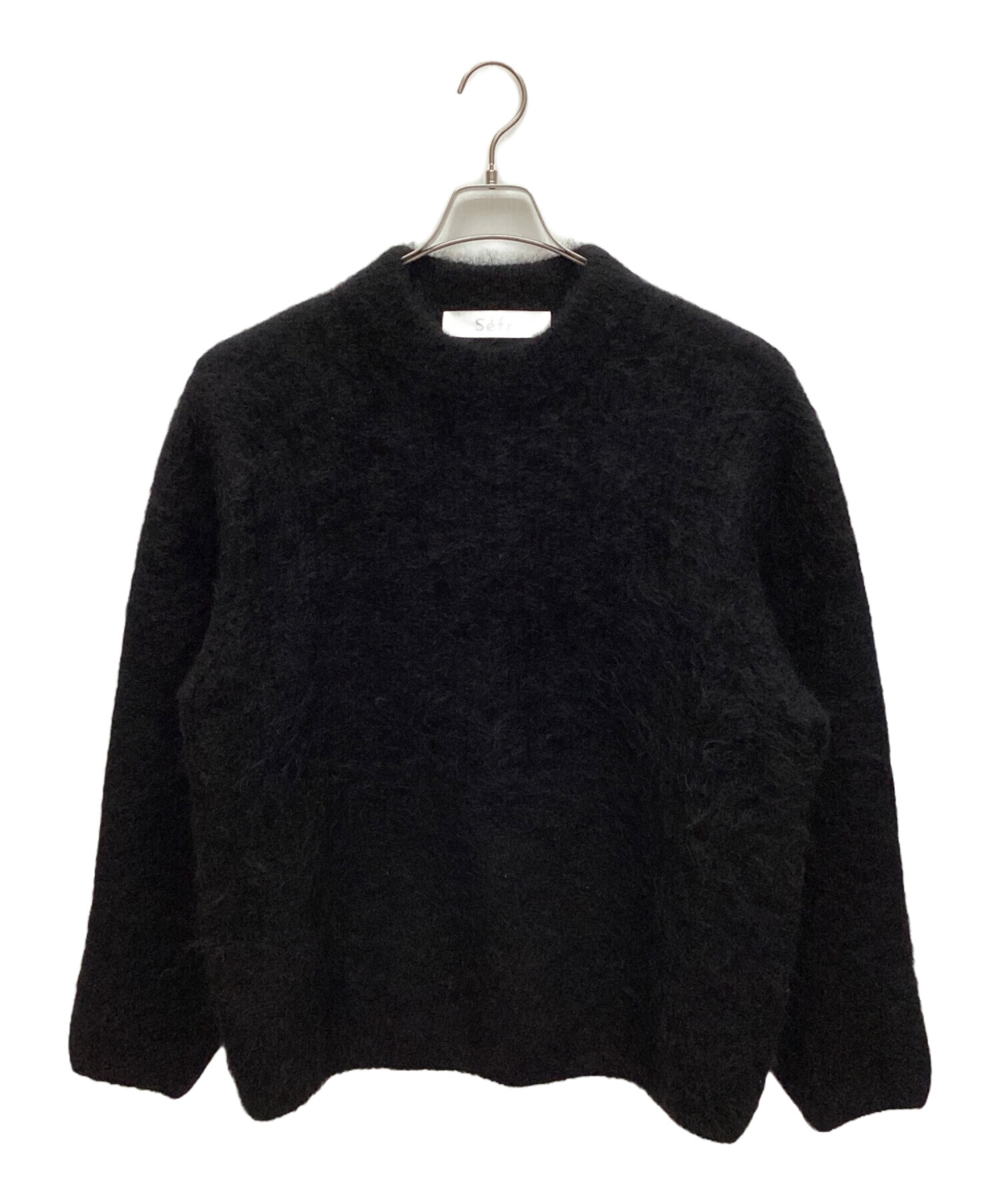 中古・古着通販】Sefr (セファ) HARU SWEATER ブラック サイズ:S
