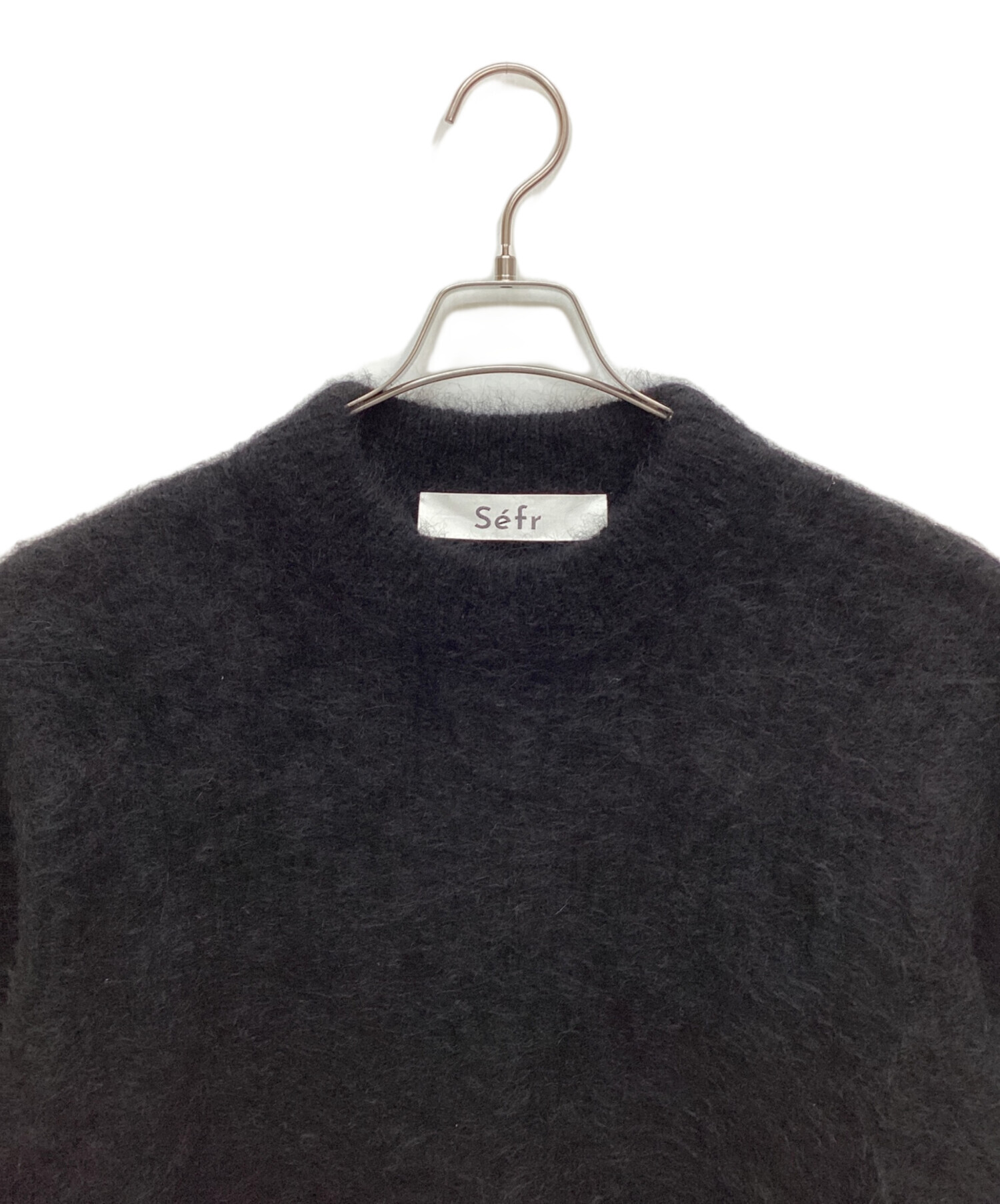 中古・古着通販】Sefr (セファ) HARU SWEATER ブラック サイズ:S