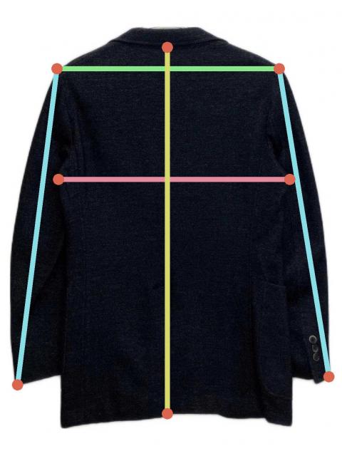 中古・古着通販】BOGLIOLI (ボリオリ) DOVER 2Bテーラードジャケット