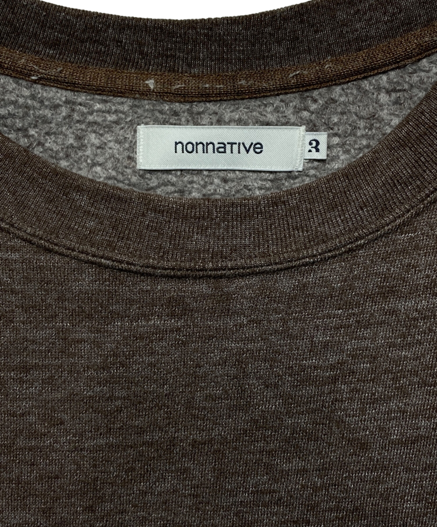 中古・古着通販】nonnative (ノンネイティブ) スウェット ブラウン