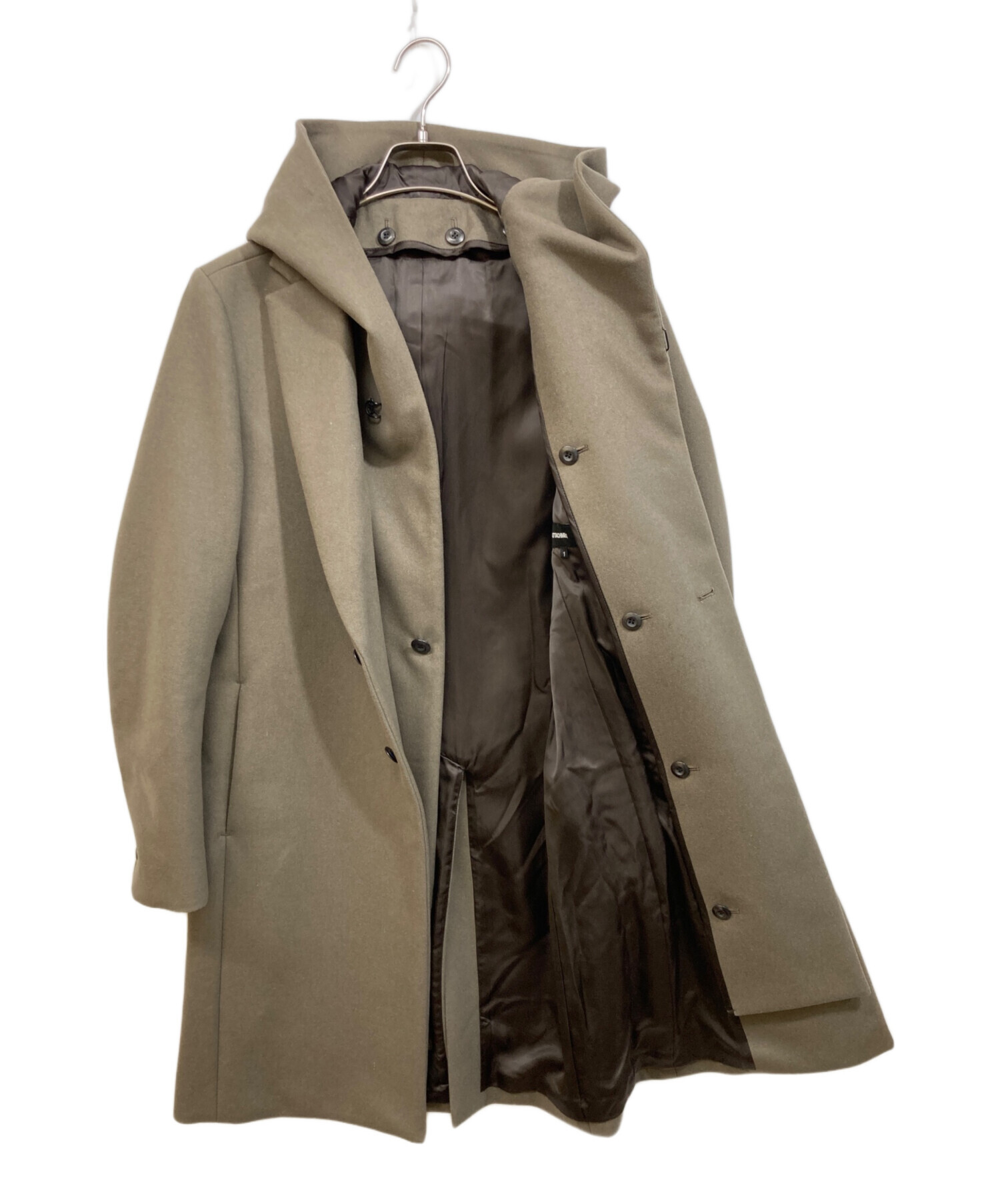 中古・古着通販】ATTACHMENT (アタッチメント) カシミヤ混平二重