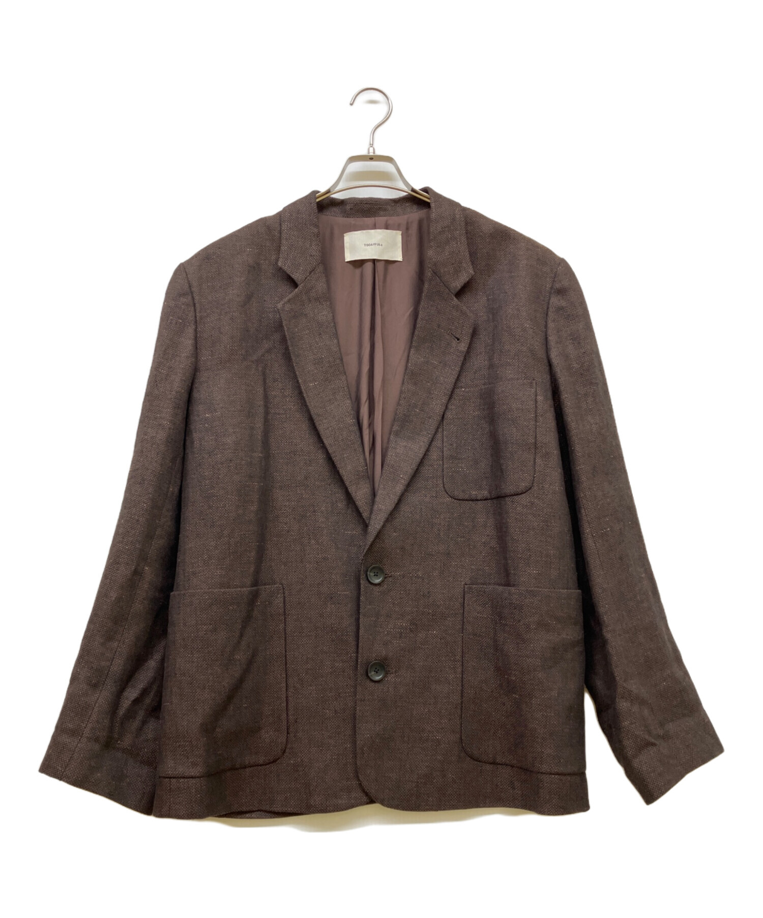 中古・古着通販】TODAYFUL (トゥデイフル) Boyfriend Linen Jacket