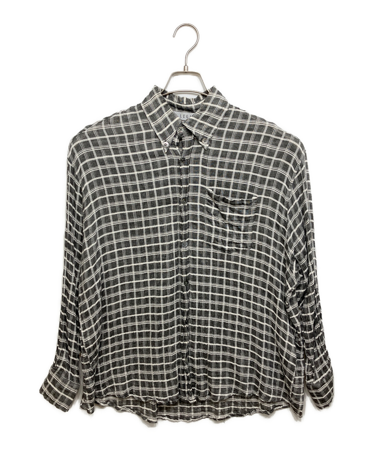 OUR LEGACY チェック柄シャツ 46 即日発送 中古・古着通販】OUR LEGACY (アワーレガシー) チェックBDシャツ