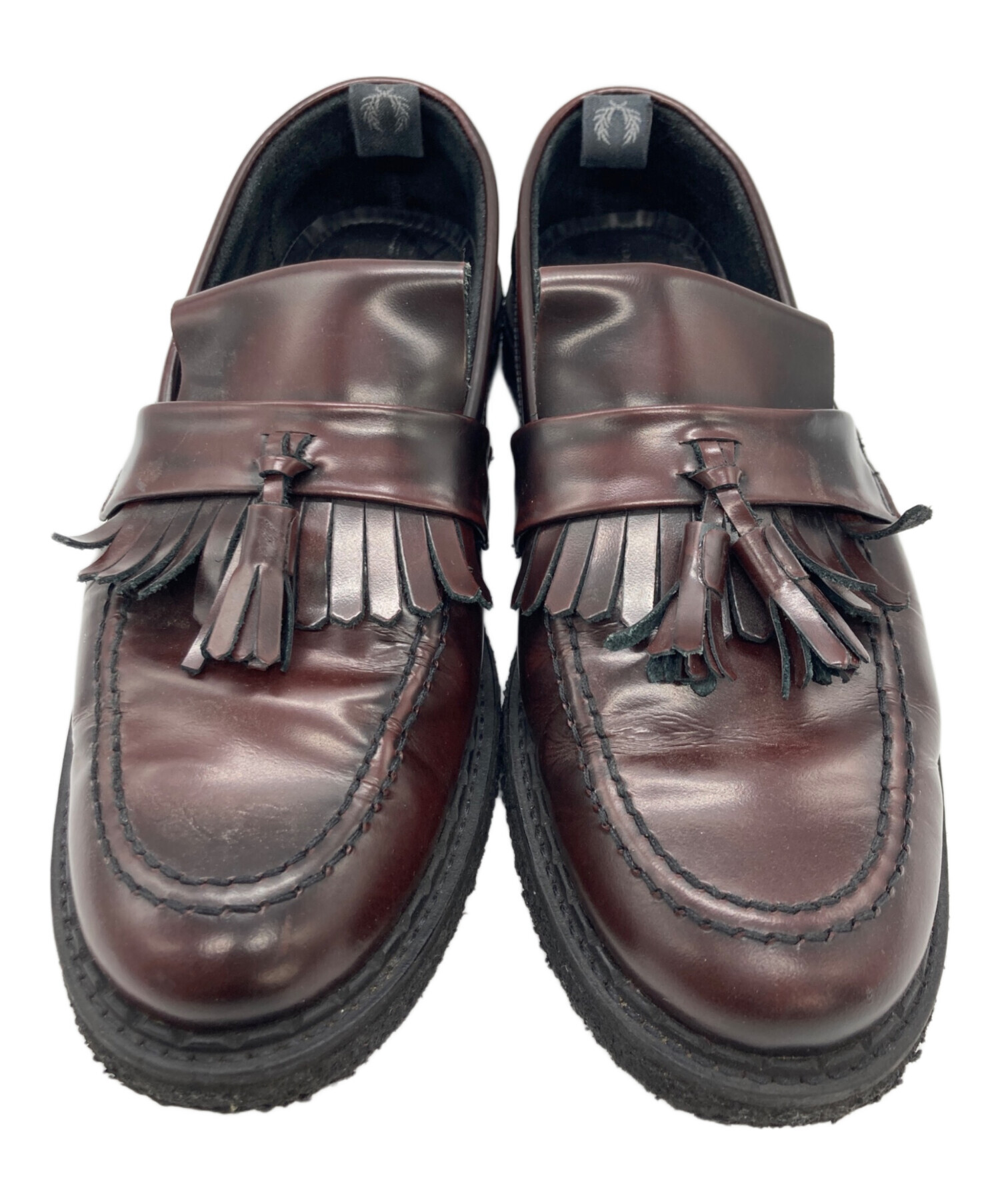 ジョージコックス × フレッドペリー ローファー タッセル 赤茶 フリンジ 希少 中古・古着通販】FRED PERRY (フレッドペリー) GEORGE COX (ジョージ