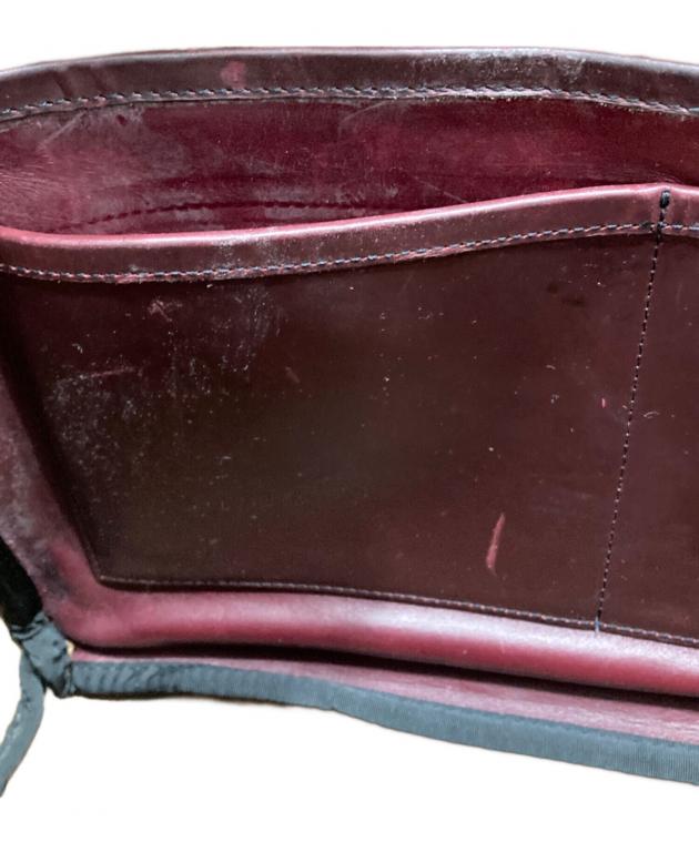 超希少 DEFY オールレザー メッセンジャー ボルドー 超希少 DEFY オールレザー メッセンジャー ボルドー