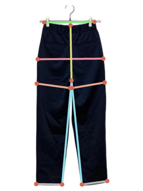 中古・古着通販】OHGA (オオガ) マシュマロパンツ ネイビー サイズ:S