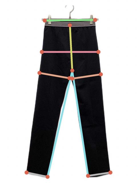 中古・古着通販】Heve (ヘイヴ) バーサタイルパギンス/パンツ ブラック 中古・古着通販】Heve (ヘイヴ) バーサタイルパギンス/パンツ ブラック