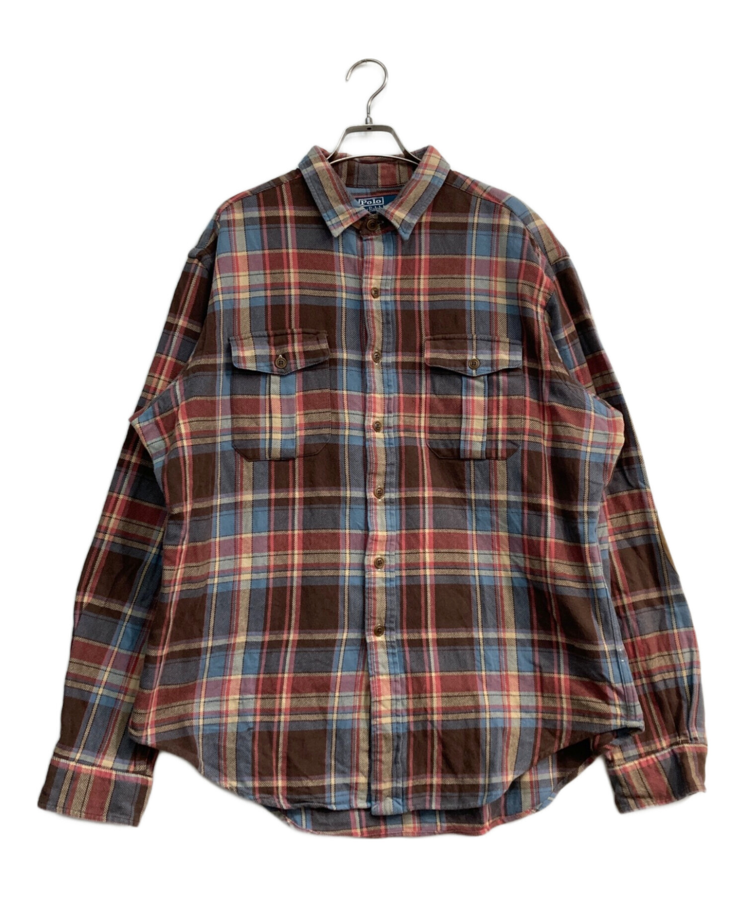 PoloRalphLaurenポロラルフローレン ヴィンテージ ネルシャツ XL PoloRalphLaurenポロラルフローレン ヴィンテージ ネルシャツ XL