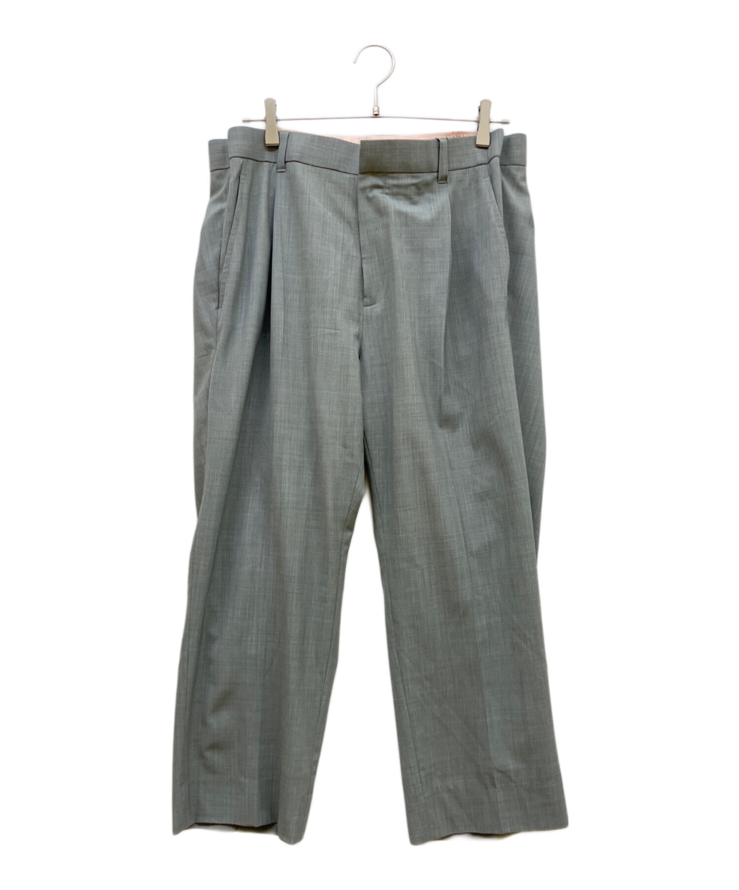 中古・古着通販】AKIKOAOKI (アキコアオキ) undressed trousers グレー