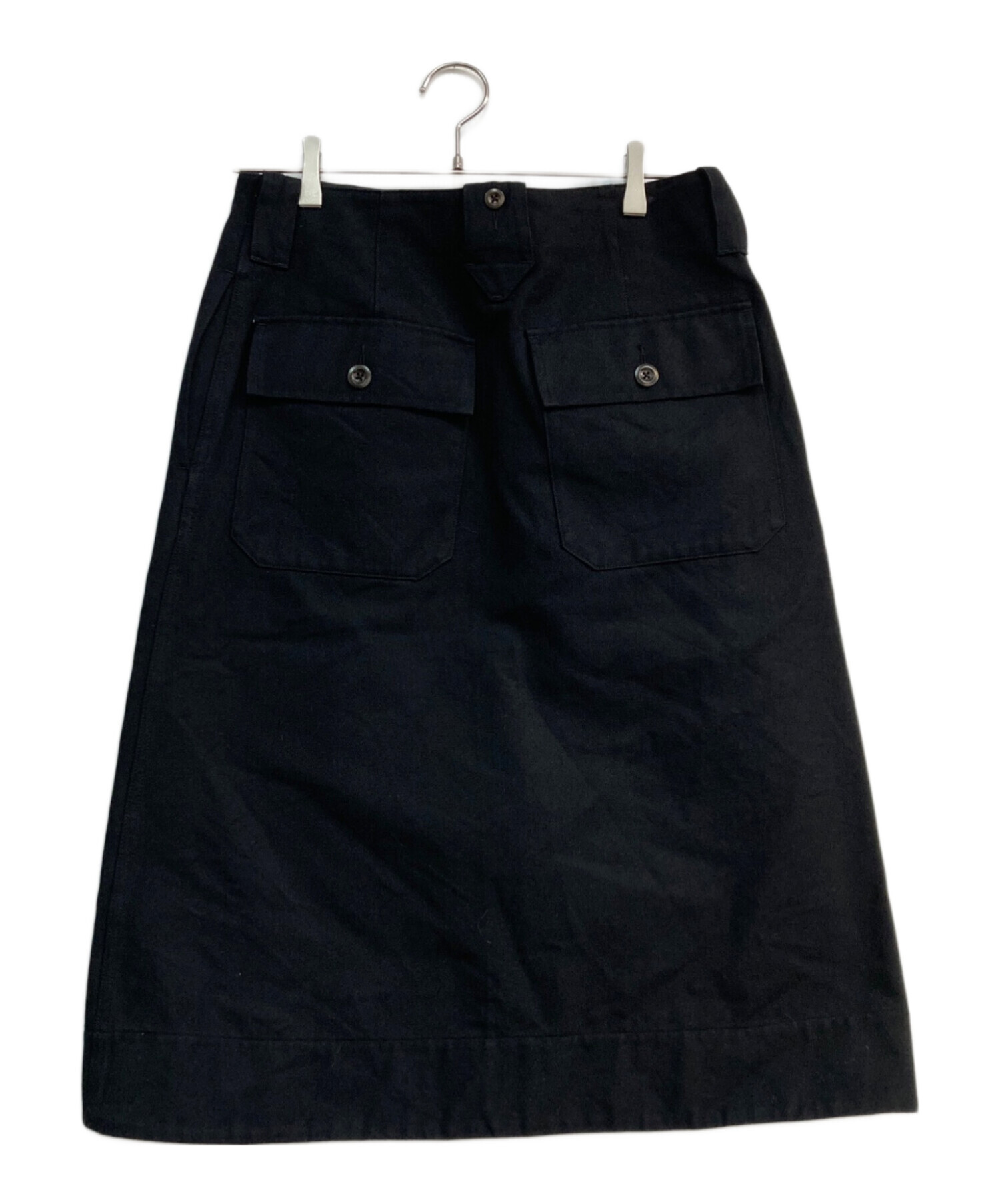 エムエイチエル　MHL. COTTON NYLON DRILL 中古・古着通販】MHL (エムエイチエル) COTTON WOOL DRILL SKIRT