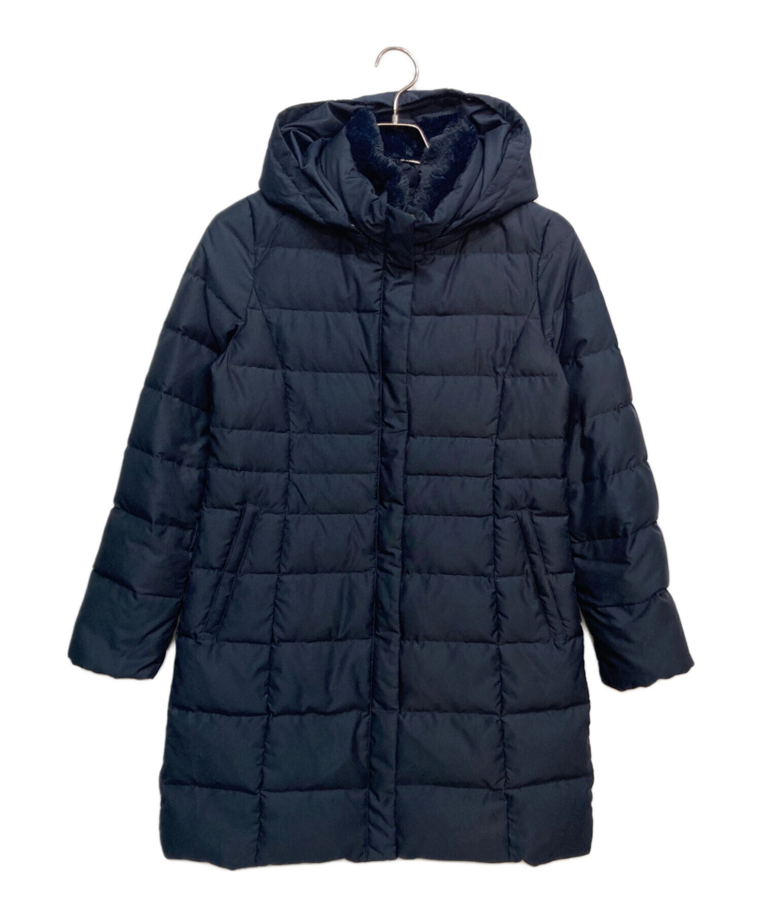 新品未使用 UNTITLED 02 ネイビー ミディダウンコート INDIVI 中古・古着通販】INDIVI (インディヴィ) リサイクル ダウン コート