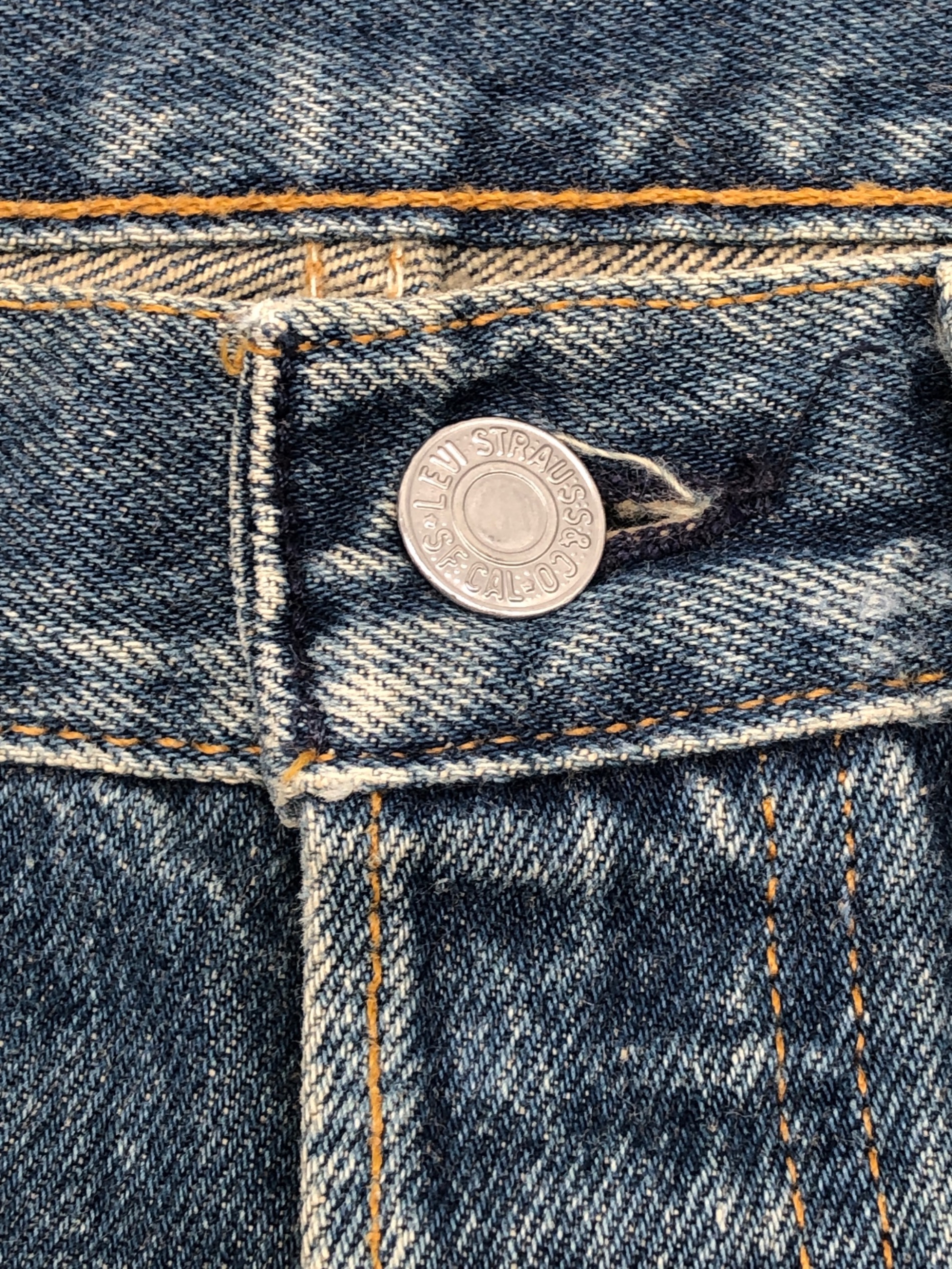 中古・古着通販】LEVI'S (リーバイス) 80s 501XXデニムパンツ ボタン裏