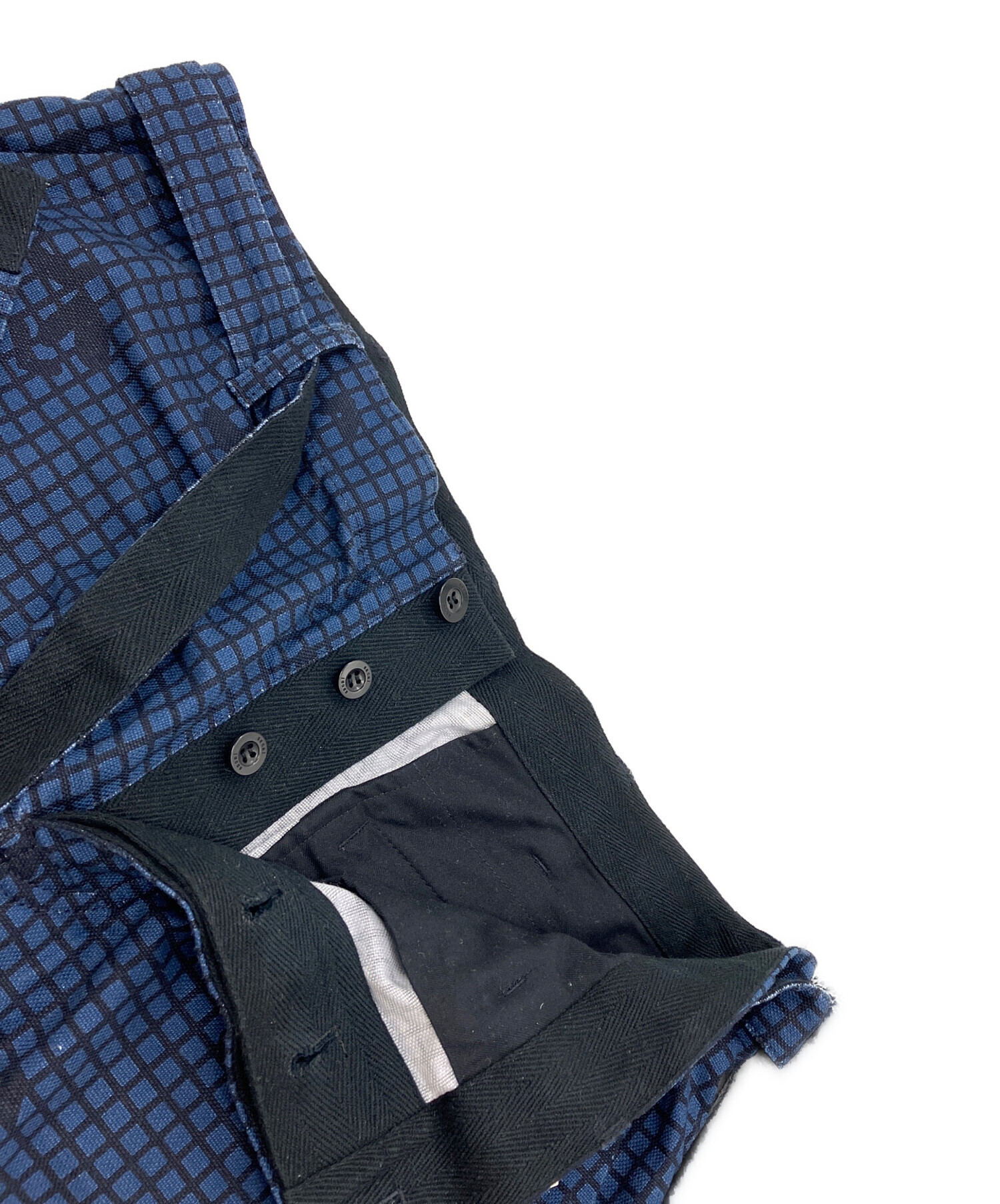 中古・古着通販】sacai (サカイ) ハーフパンツ ブルー サイズ:2 