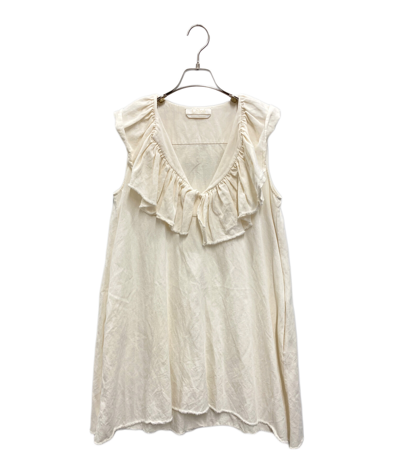 中古・古着通販】Chloe (クロエ) ボリュームカラーノースリーブ