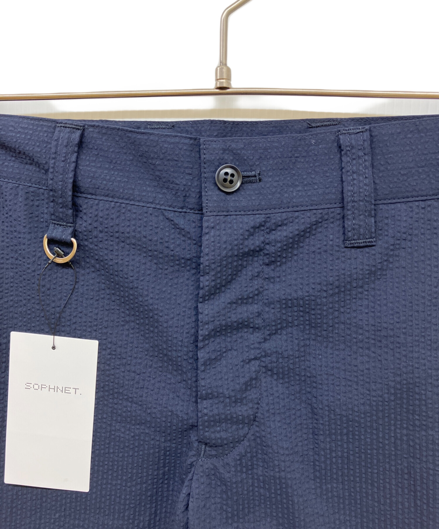 中古・古着通販】SOPHNET. (ソフネット) サッカーショーツ ネイビー