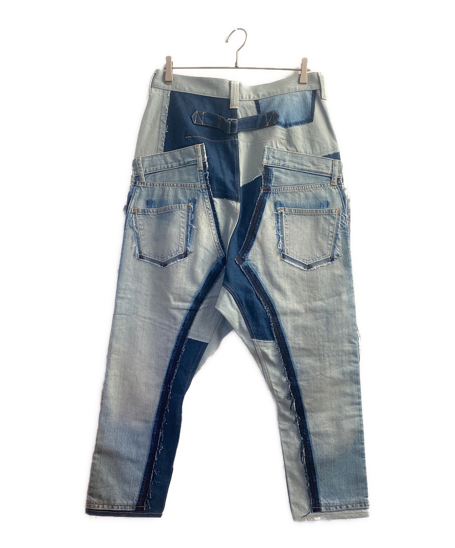 junya watanabe 解体再構築パンツ デニム 中古・古着通販】JUNYA WATANABE MAN (ジュンヤワタナベマン) 解体再