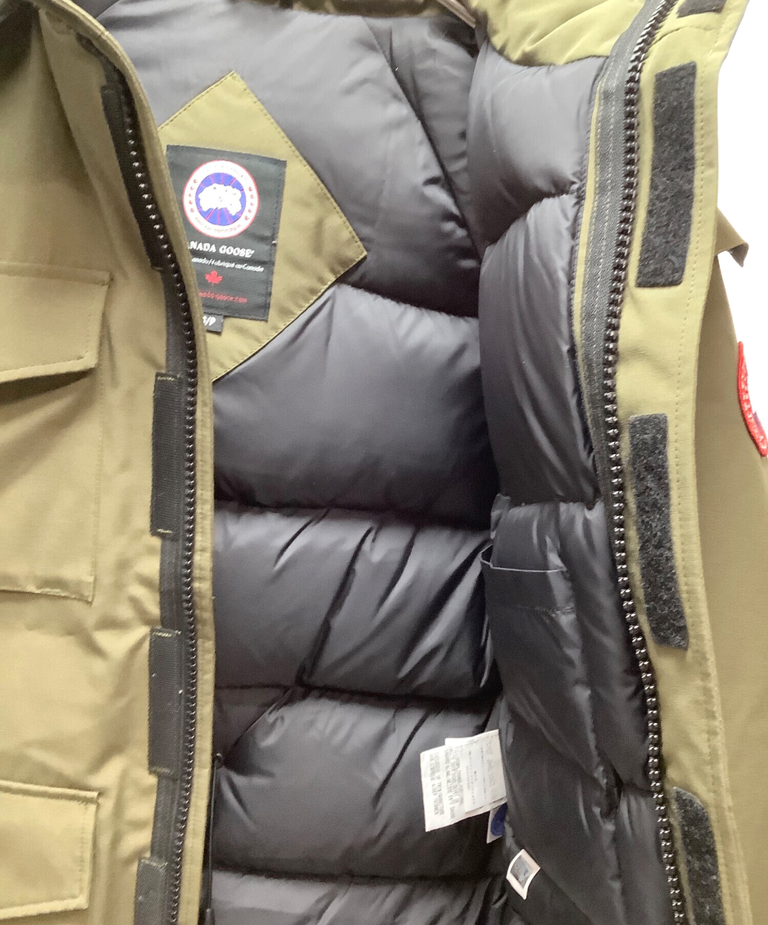 中古・古着通販】CANADA GOOSE (カナダグース) KAMLOOPS オリーブ 