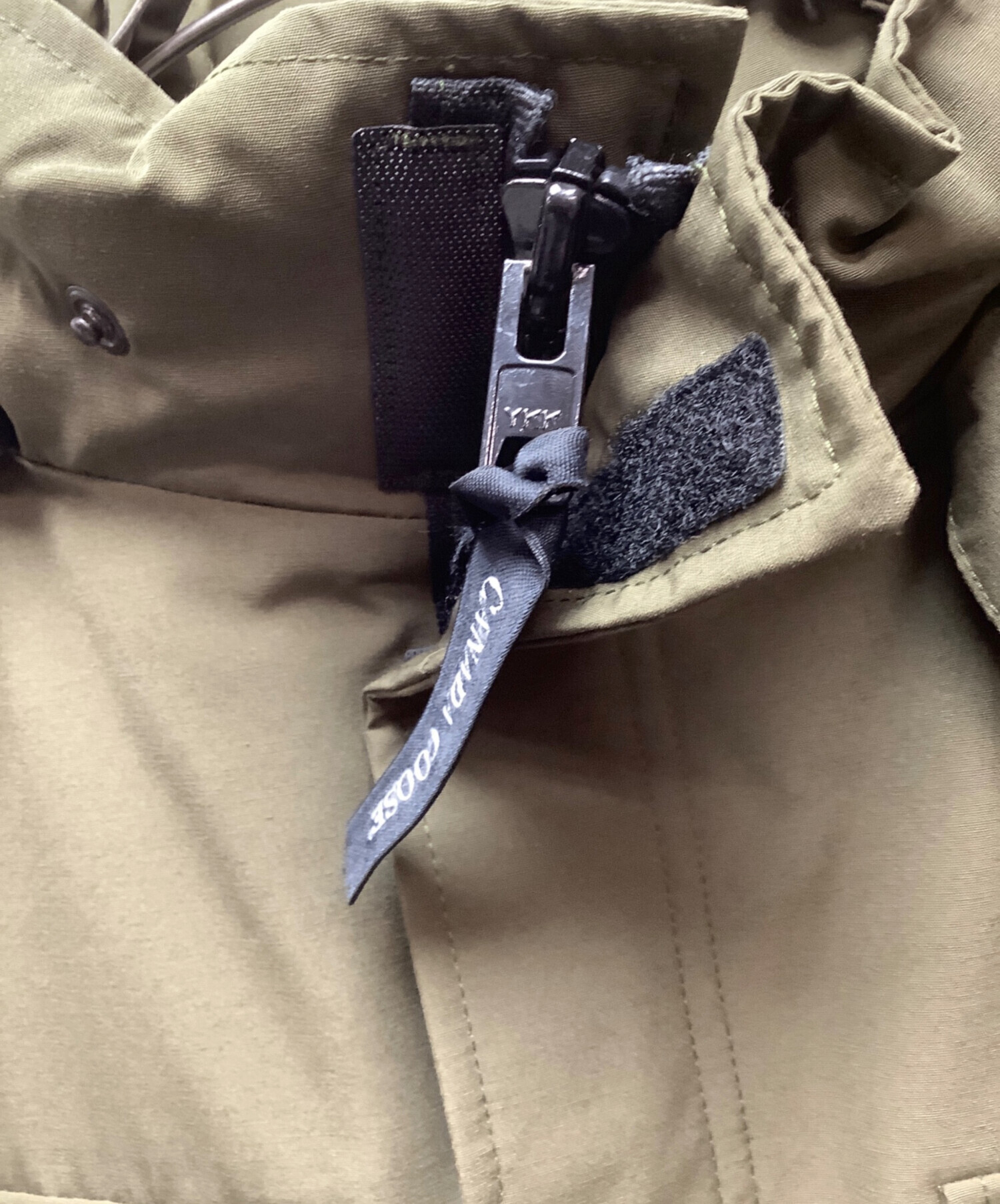 中古・古着通販】CANADA GOOSE (カナダグース) KAMLOOPS オリーブ 