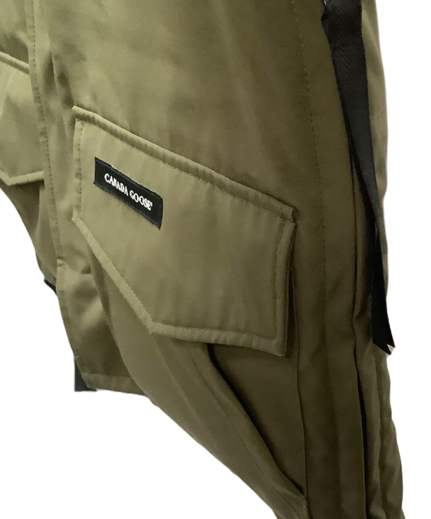 中古・古着通販】CANADA GOOSE (カナダグース) KAMLOOPS オリーブ 