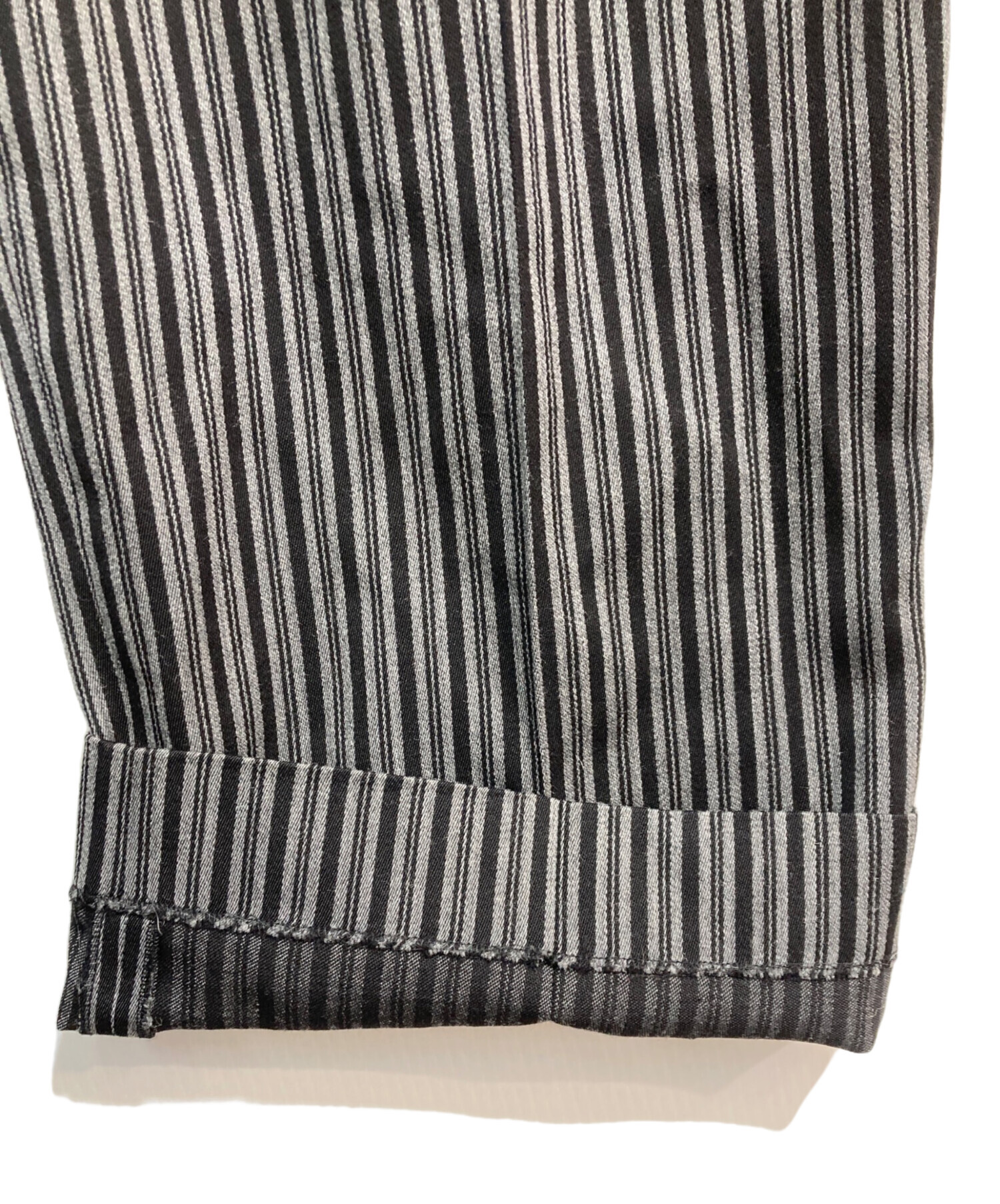 中古・古着通販】JACQUEMUS (ジャックムス) ストライプパンツ L'AMOUR