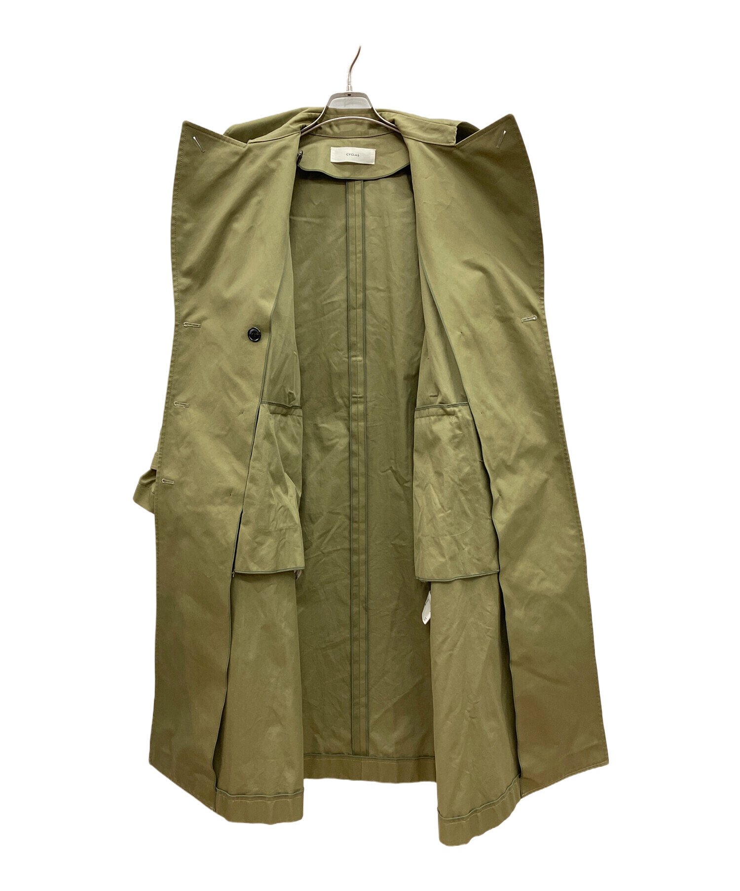 中古・古着通販】CYCLAS (シクラス) コットンギャバジントレンチコート