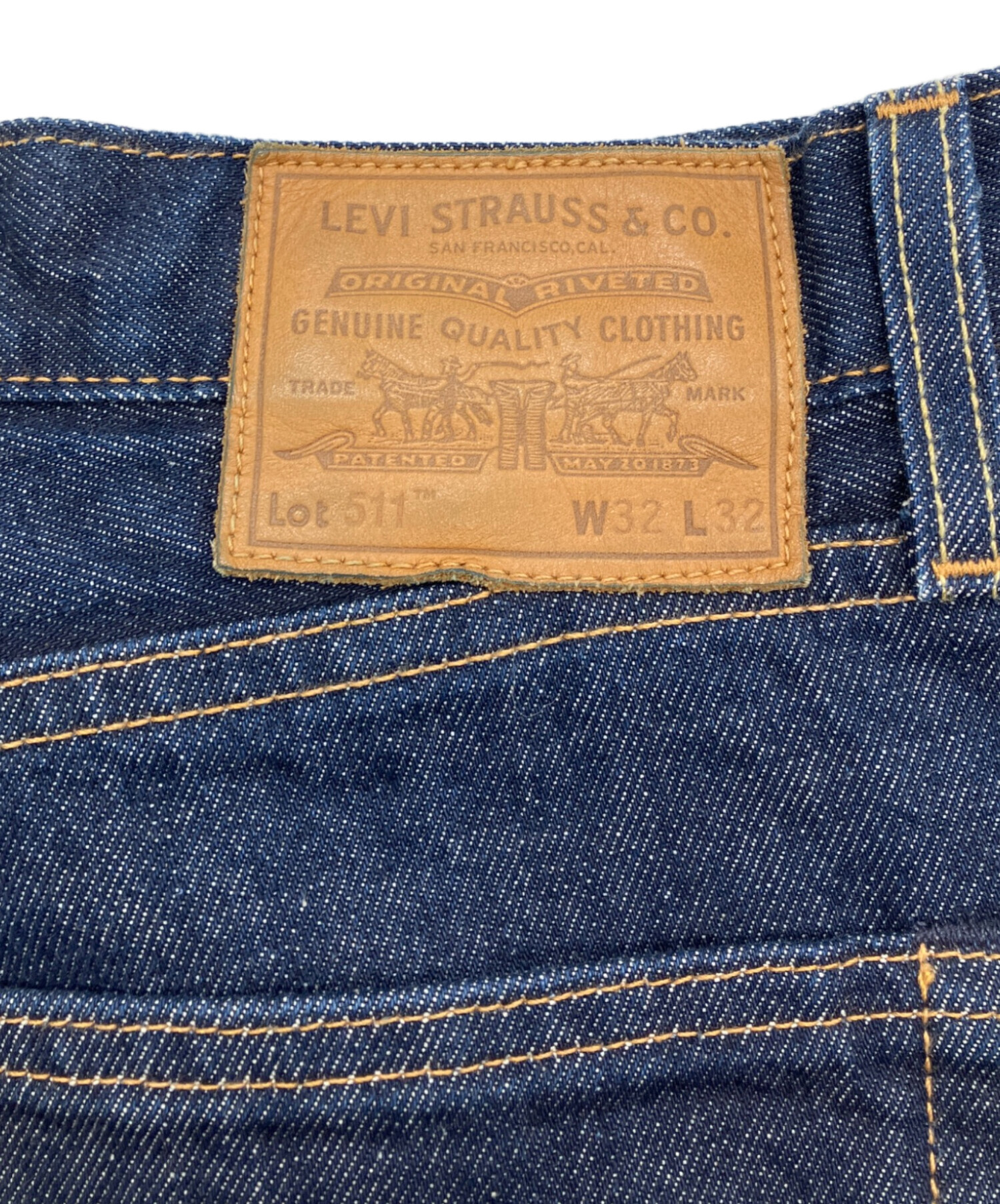 中古・古着通販】LEVI'S (リーバイス) 511デニムパンツ インディゴ
