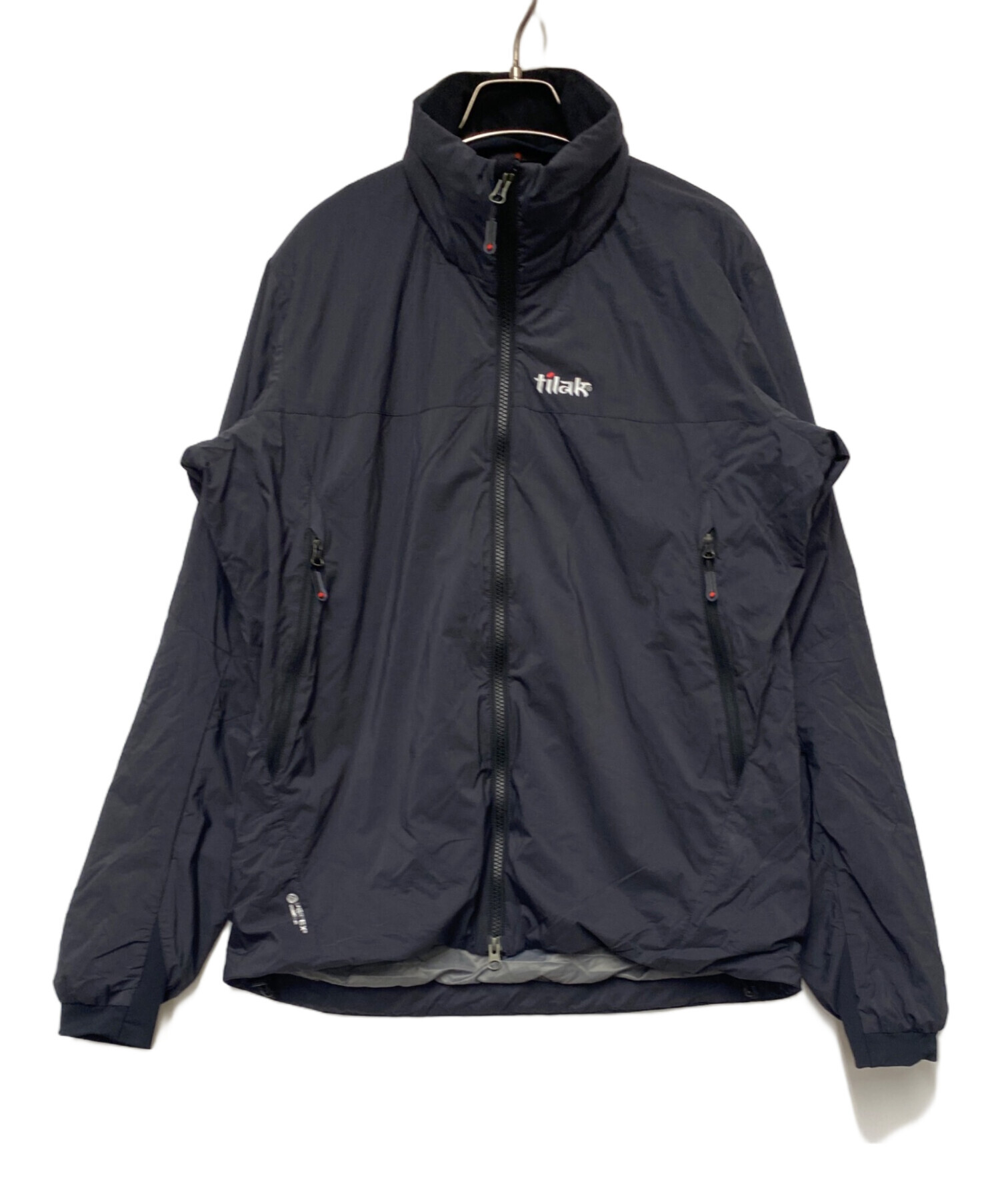 【新品未使用タグ付き】　yori ヨリ　撥水アウター　ブラック yoriのVネックファーショートコート(ブラック) 【公式通販】