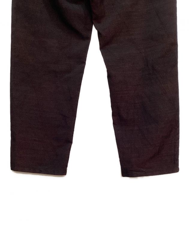 中古・古着通販】TAAKK (ターク) イージーパンツ レッド×ブラック