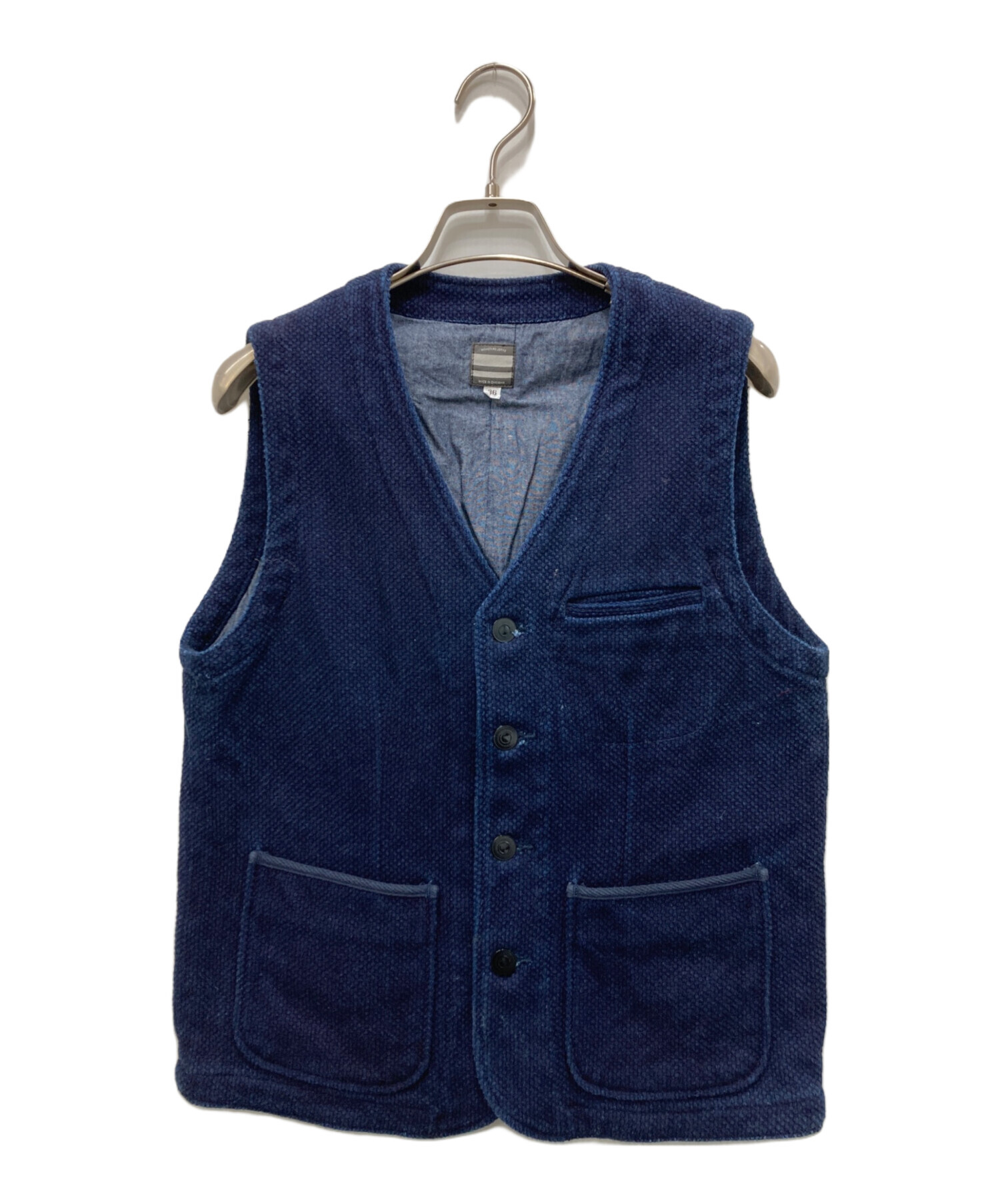 中古・古着通販】MOMOTARO JEANS (桃太郎ジーンズ) 刺し子ベスト