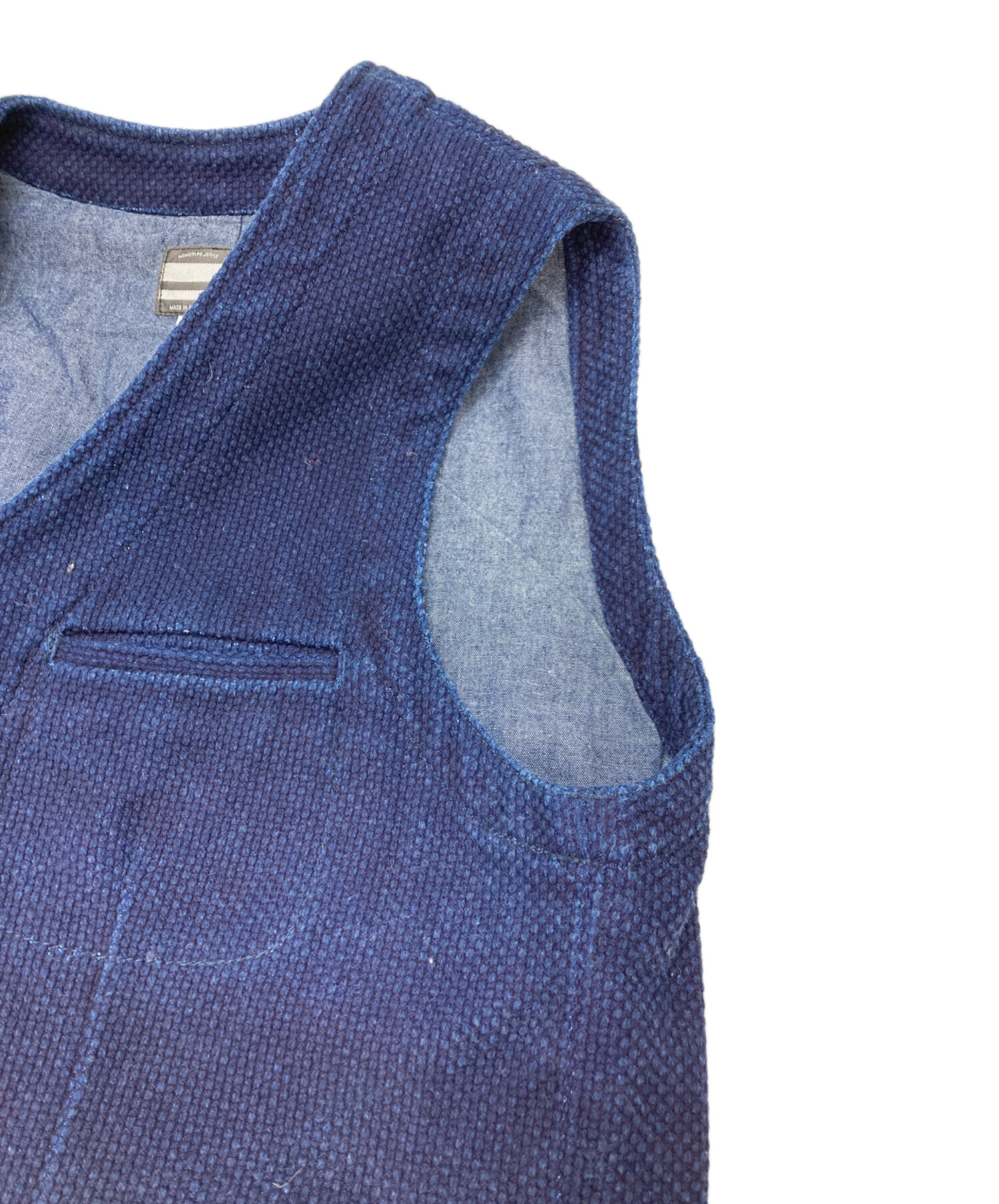 中古・古着通販】MOMOTARO JEANS (桃太郎ジーンズ) 刺し子ベスト