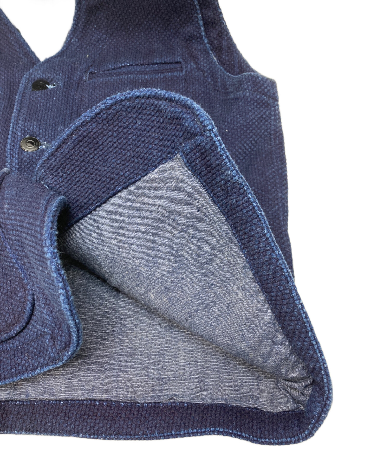 中古・古着通販】MOMOTARO JEANS (桃太郎ジーンズ) 刺し子ベスト