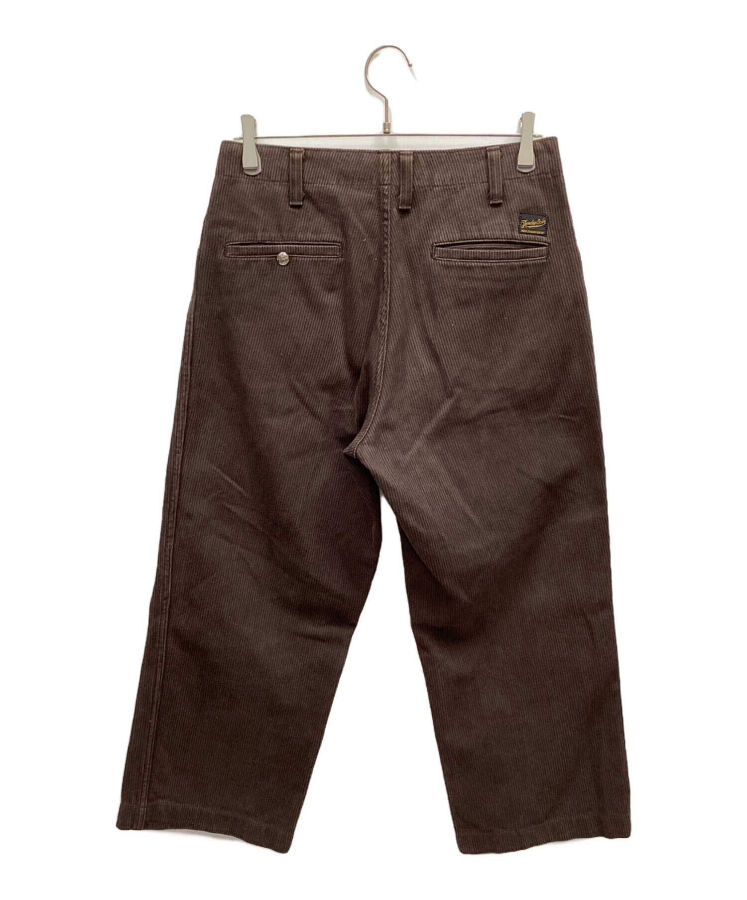 中古・古着通販】TENDERLOIN (テンダーロイン) ピケパンツ ブラウン 