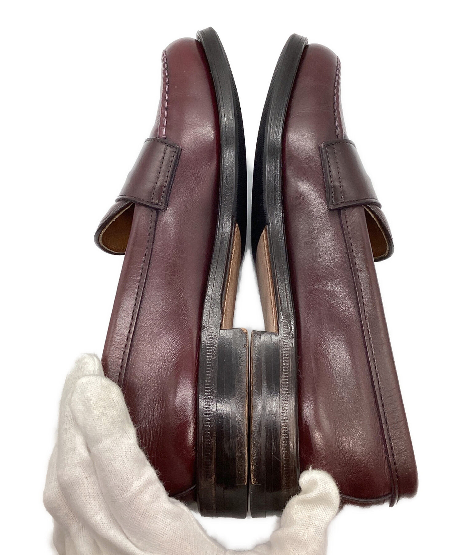 中古・古着通販】Alden (オールデン) コインローファー ワインレッド 