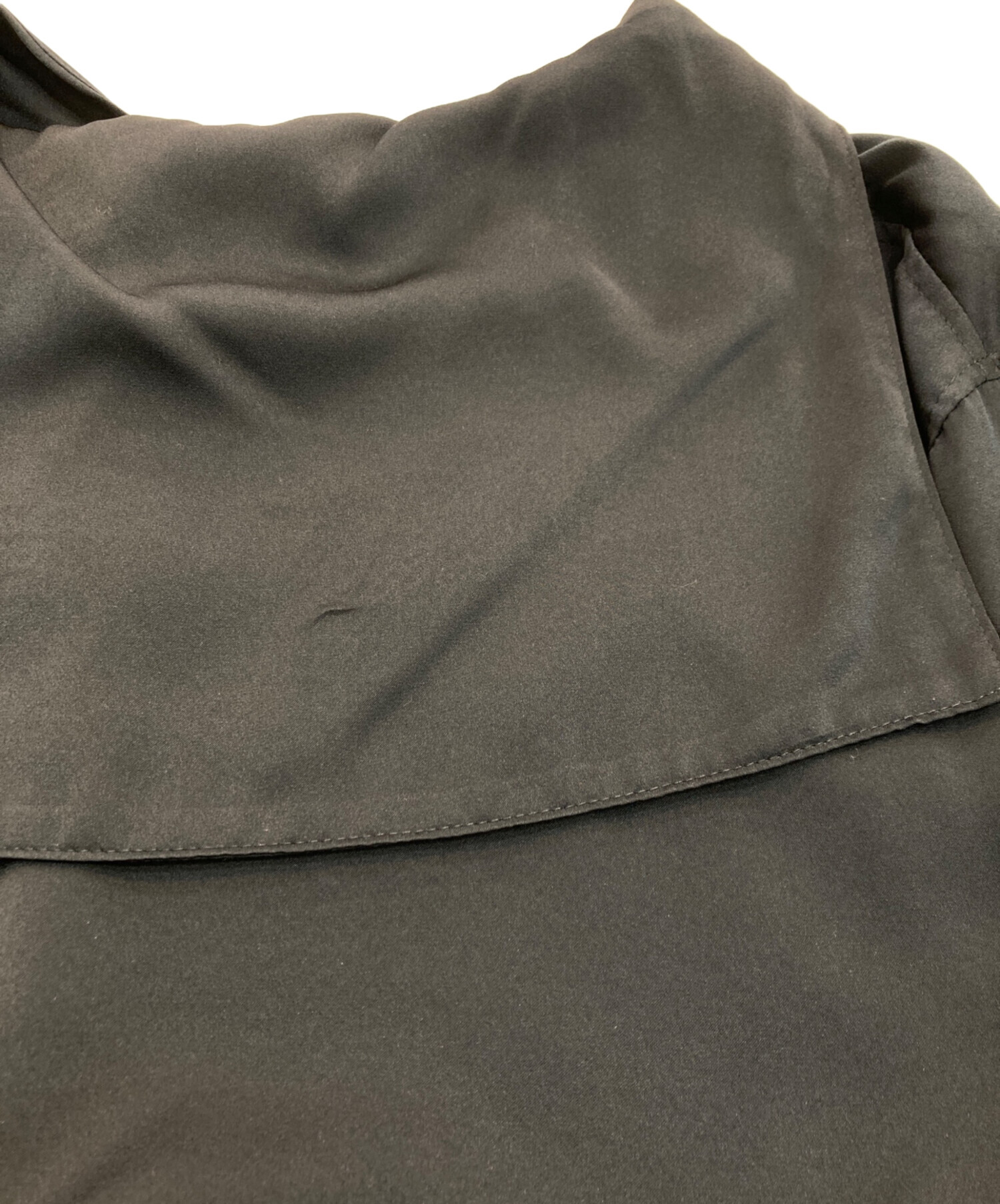 中古・古着通販】ZOE (ゾーイ) sailor collar shirt ブラック サイズ