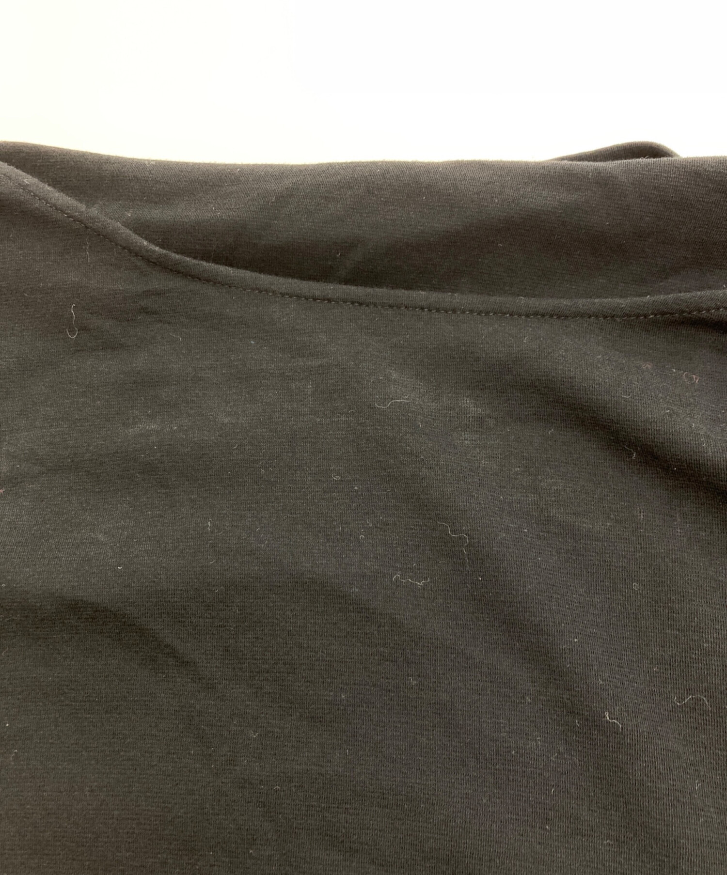 中古・古着通販】PHERE (フィアー) Scheat 2way drape tops ブラック