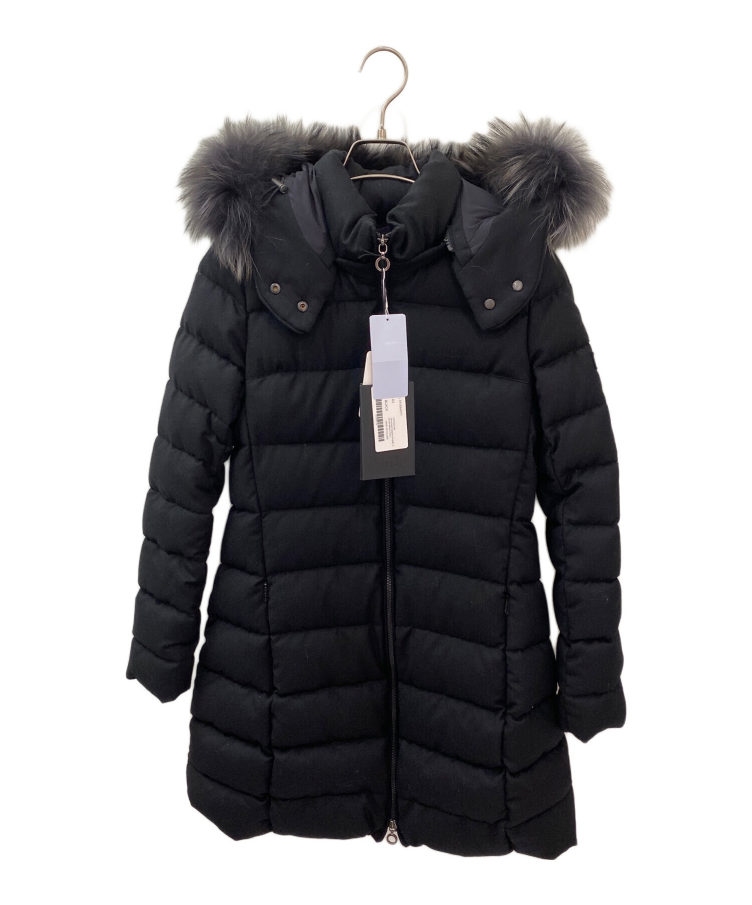 中古・古着通販】TATRAS (タトラス) ウールロングファー付きダウン 
