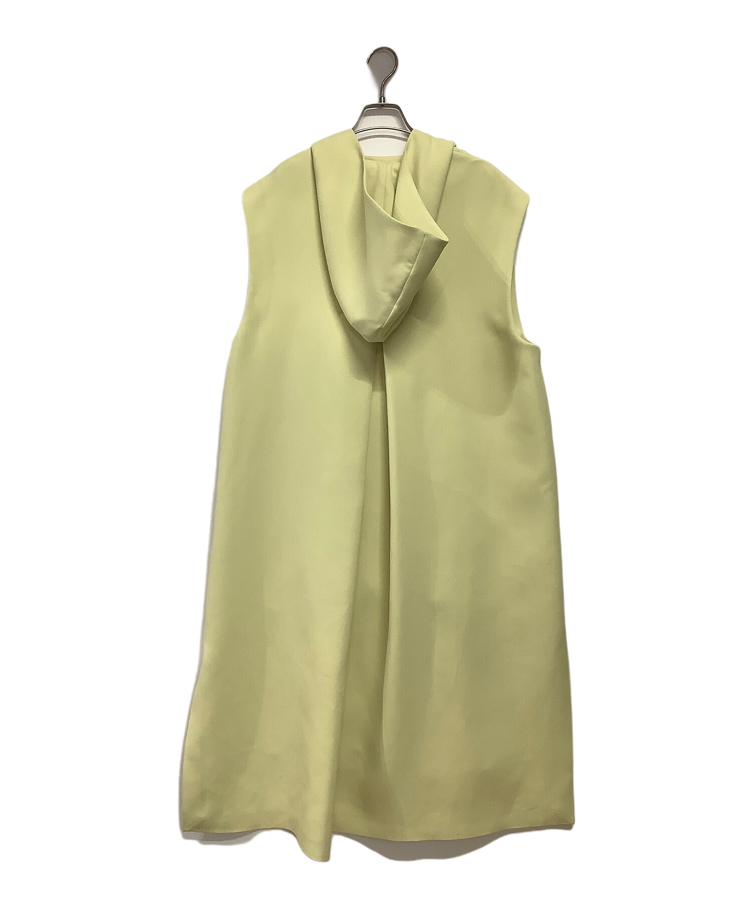 【美品】ADORE アドーア トリプルクロスジレ イエロー 38 ロングベスト 中古・古着通販】ADORE (アドーア) トリプルクロスジレ イエロー