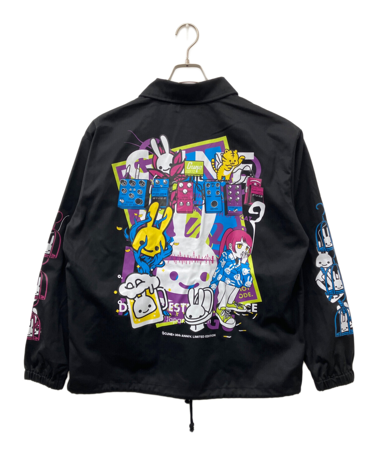 中古・古着通販】CUNE (キューン) コーチジャケット ブラック サイズ:2