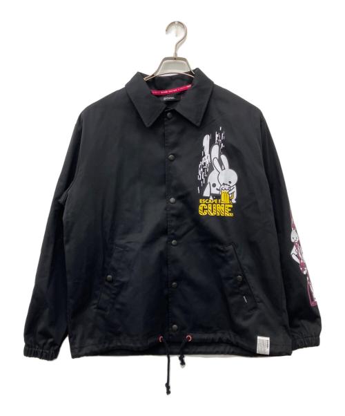 【新品・タグ付】cune キューン コーチジャケット バックデカロゴ XL程度 中古・古着通販】CUNE (キューン) コーチジャケット ブラック サイズ:2