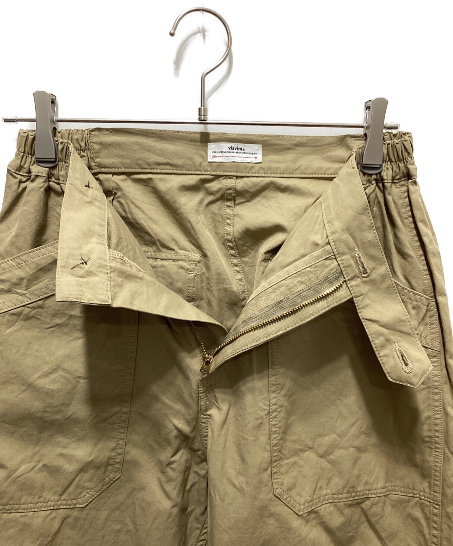 中古・古着通販】VISVIM (ビズビム) CARROL PANTS ベージュ サイズ:1