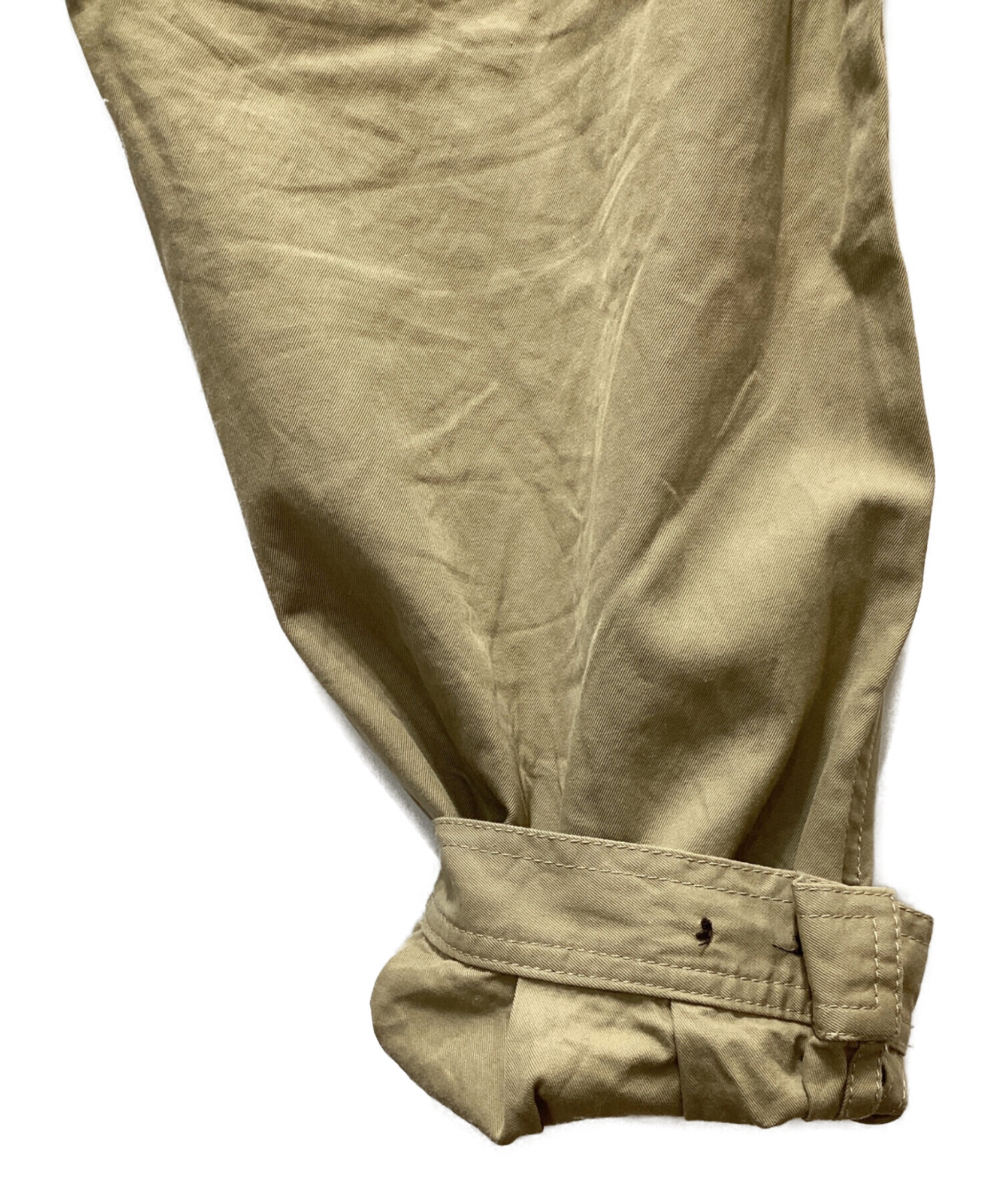 中古・古着通販】VISVIM (ビズビム) CARROL PANTS ベージュ サイズ:1
