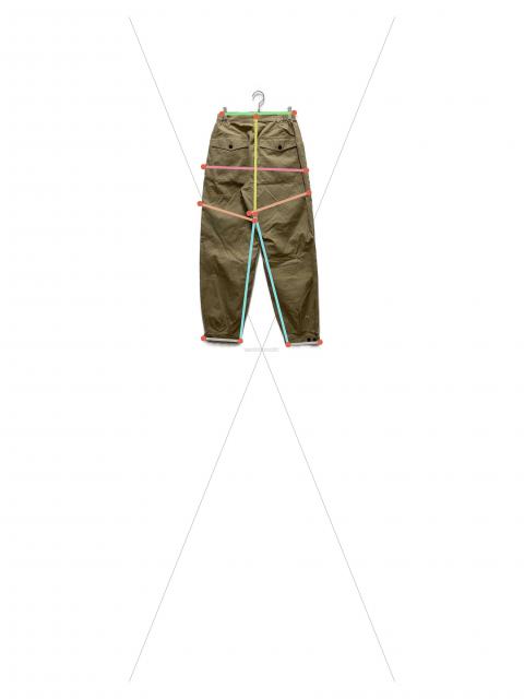 中古・古着通販】VISVIM (ビズビム) CARROL PANTS ベージュ サイズ:1