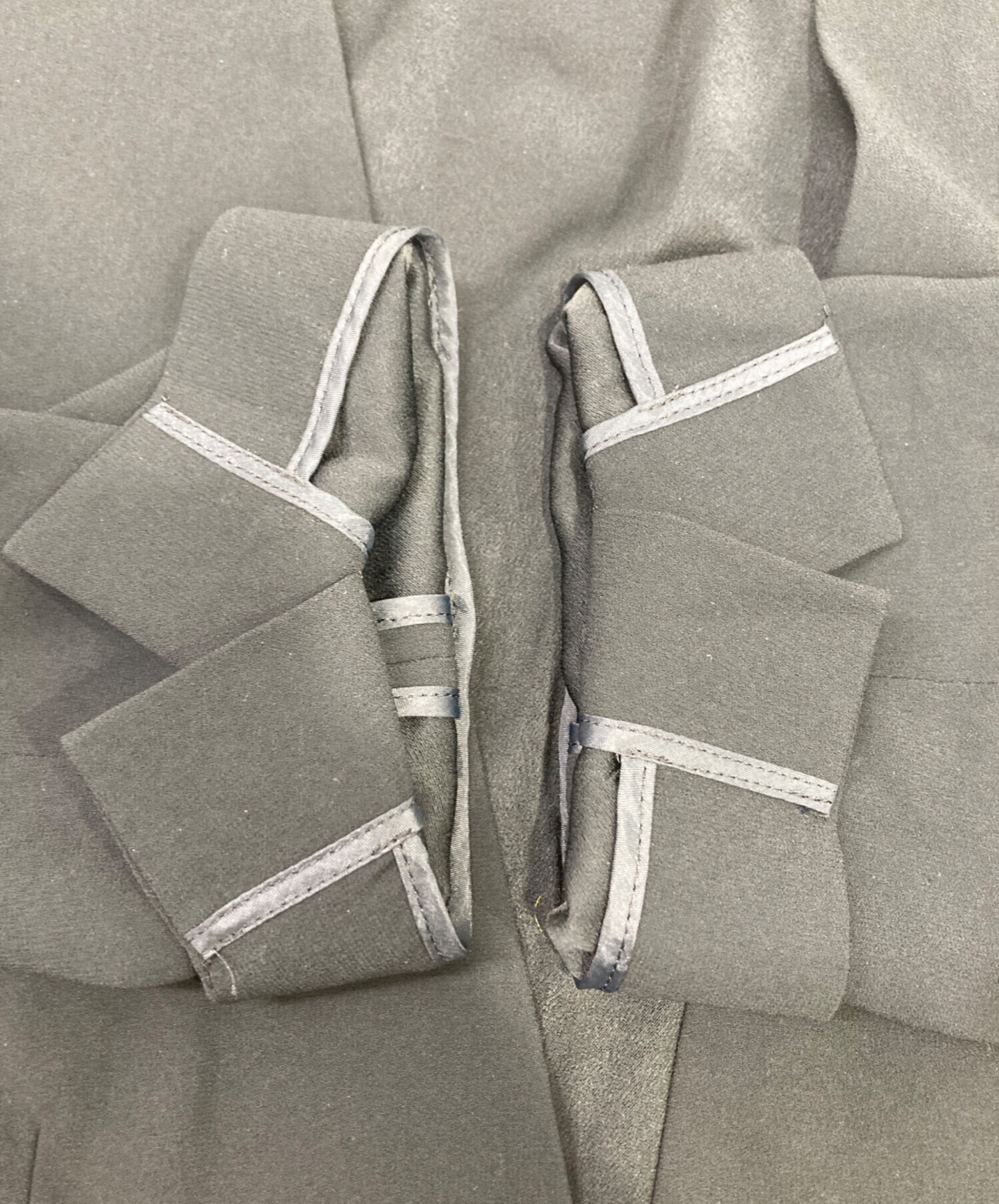 中古・古着通販】theory (セオリー) Powder Crepe Collarless JKT N