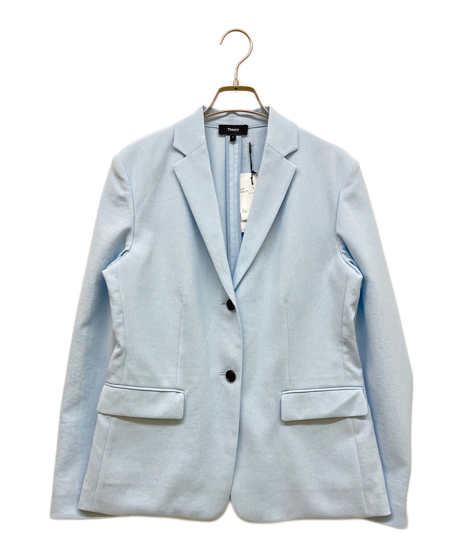ジャケット・アウター Theory Crisp Twill SB Slim Blazer UL 2 中古・古着通販】theory (セオリー) Crisp Twill SB Slim Blazer UL