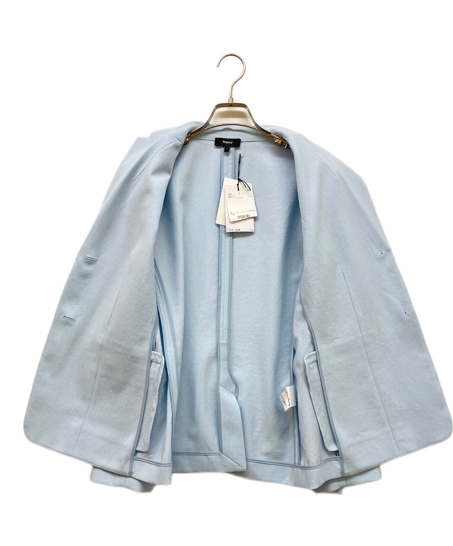 中古・古着通販】theory (セオリー) Crisp Twill SB Slim Blazer UL