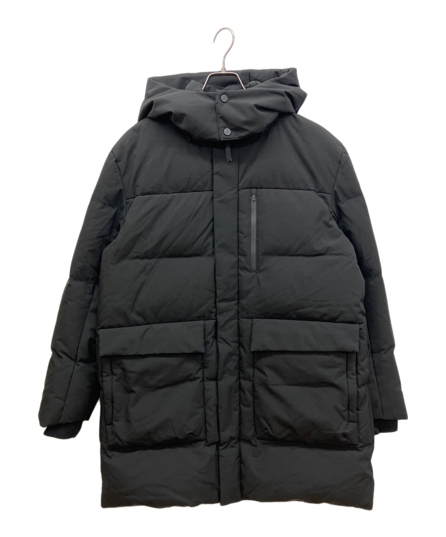 中古・古着通販】asics (アシックス) ダウンコート ブラック サイズ:XL